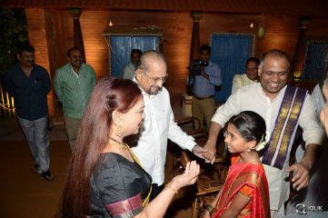 Celebs at Prasad V Potluri Daughter Half Saree Function